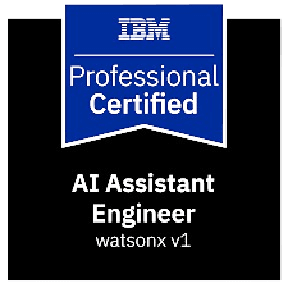 Certified watsonx AI Assistant Engineer certification